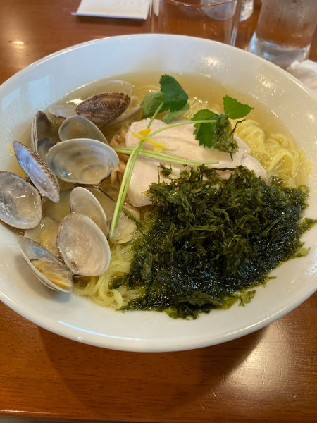 「鶏だしあさりラーメン」@麺屋 美鶏の写真