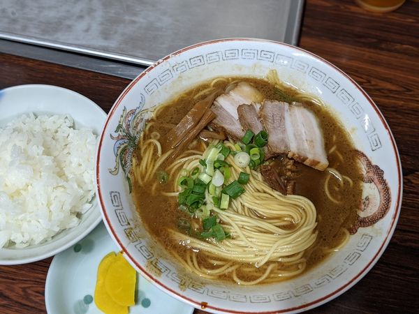 「中華そば1.5玉」@うらしま食堂の写真
