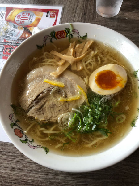 「日本ラーメン　704円」@餃子の王将 ウィング川崎店の写真