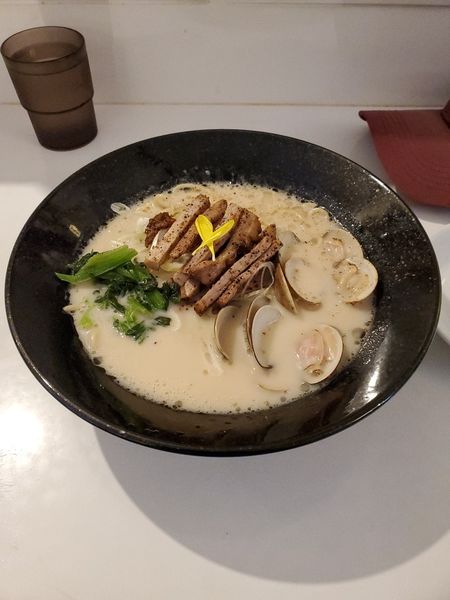 「はまぐり塩白湯@1000」@めんや龍神の写真