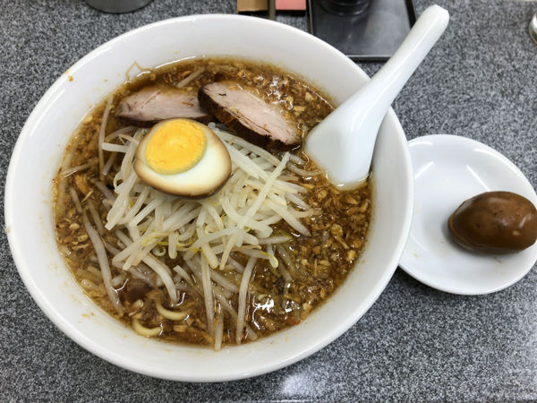 「中華麺 麺半分 700円」@中華麺店 喜楽の写真