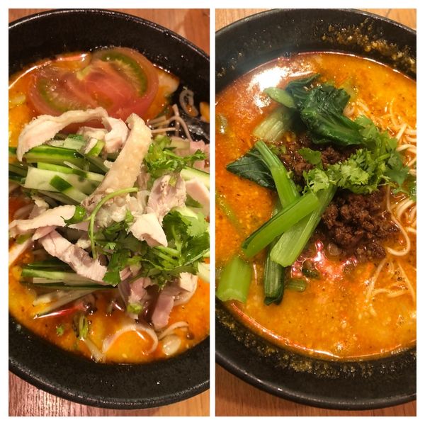 「冷やし坦々麺780坦々麺680」@四川屋台の写真