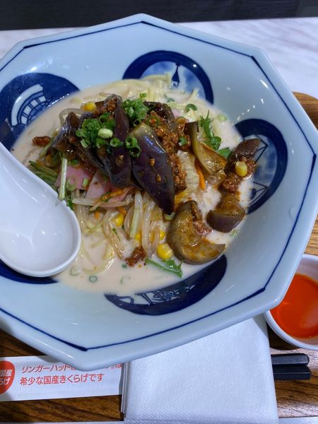 「【限定】冷やしちゃんぽん麻婆茄子 890円」@長崎ちゃんぽん リンガーハット 新横浜北口店の写真