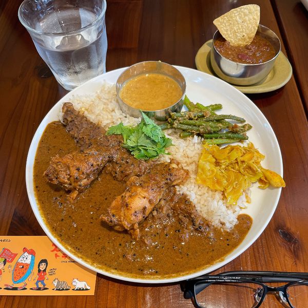 「スペシャルかりいセット」@かりい食堂の写真