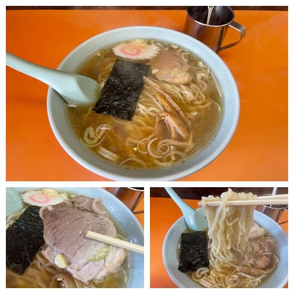 「手打ラーメン 580円」@再来飯店の写真