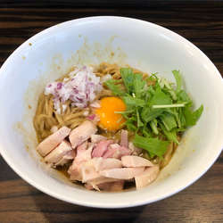 ハマグリソースのまぜそば