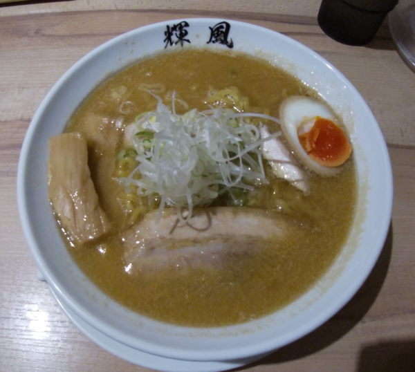 「札幌こく味噌」@札幌らーめん 輝風 すすきの店の写真