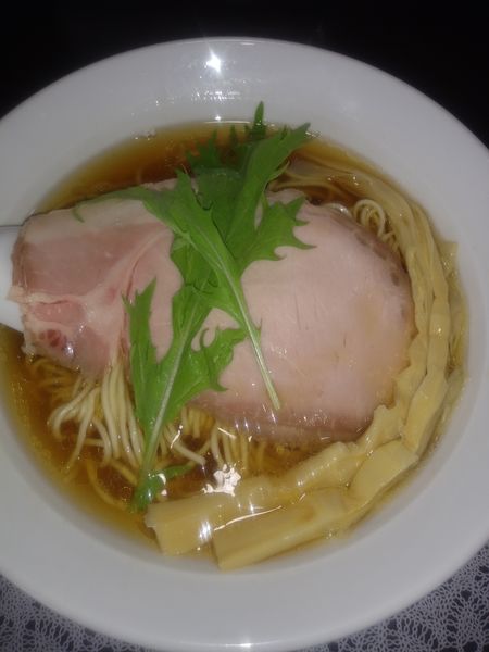 「サンマ節そば」@中華そば ふじ野の写真