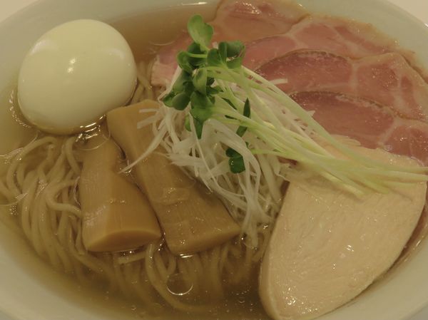 「だし麺塩」@だし麺屋 ナミノアヤの写真