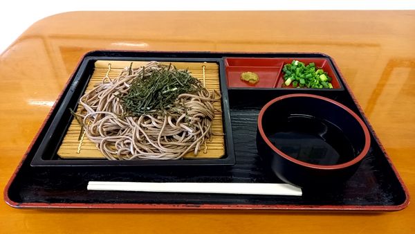 「ざるそば」@らーめん 楽楽の写真