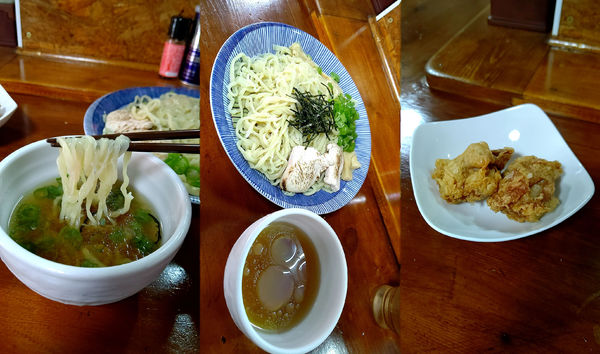 「『ざる中華+から揚げ2個(¥700+180)』」@手打ち麺処 たま屋の写真