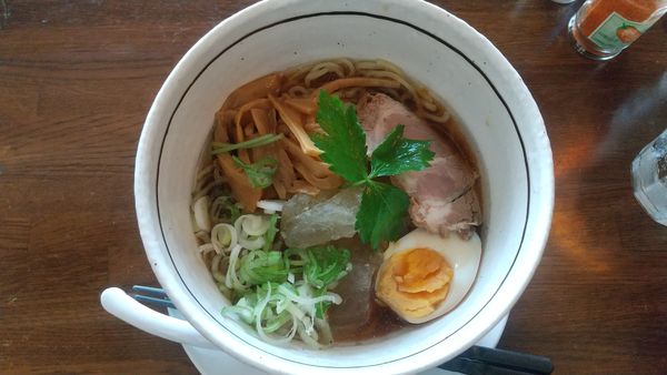 「山形水ラーメン990円」@Pour cafeの写真
