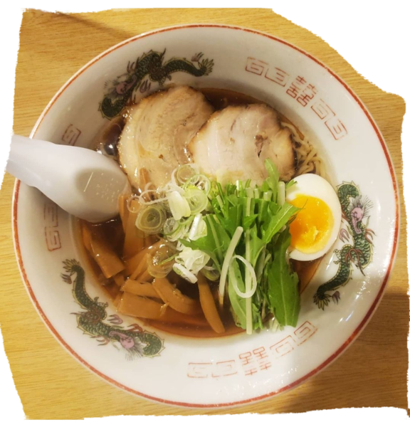 「ぎとぎと中華そば」@中華そば 風天 大泉店の写真