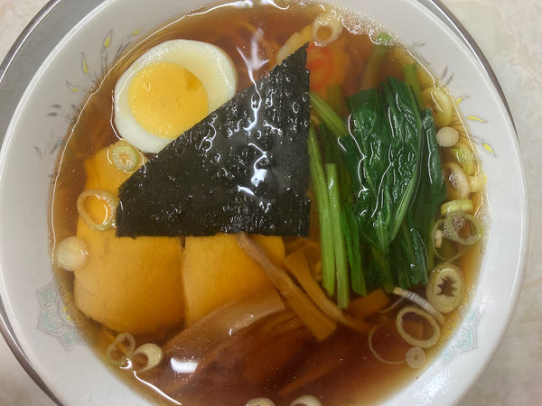「ラーメン 600円」@盛信軒の写真