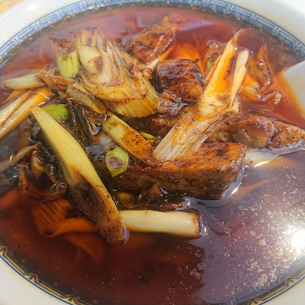 「ネギラーメン(2辛)950円」@あさ利の写真