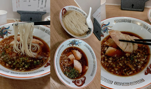 「『ノドグロ煮干しつけそば+大盛(¥1000+100)』」@RAMEN WANTOの写真