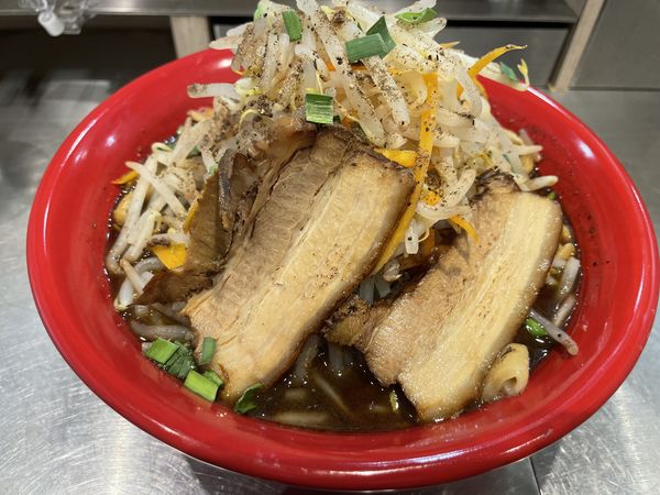 「BLACKラーメン」@麺創研 紅 BLACKの写真