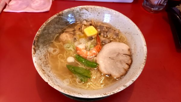「塩あさりバターラーメン」@長浜ラーメン 豚八 東朝日町店の写真