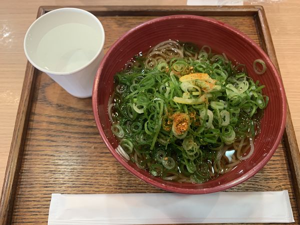 「九条ねぎそば 820円」@第1ベイサイドの写真