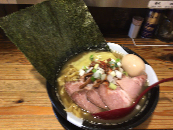 「特製すごい煮干ラーメン1300円」@すごい煮干ラーメン凪 新宿ゴールデン街店 本館の写真