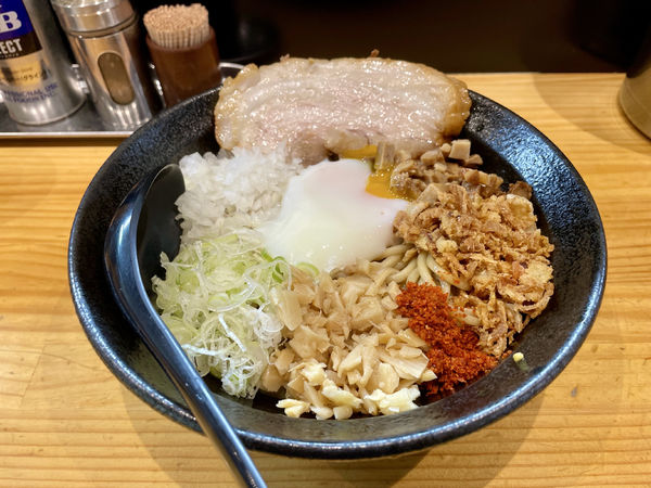 「まぜそば 並」@自家製麺TANGOの写真