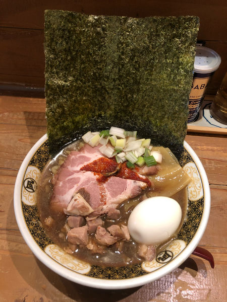 「すごい！煮干しラーメン(特製)」@ラーメン凪 下北沢店の写真