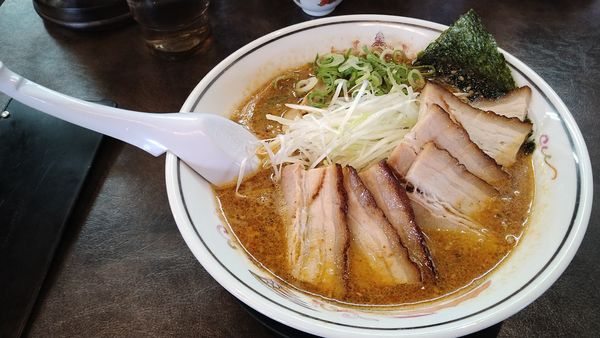 「霜降りハルピンチャーシュー麺」@ハルピンラーメン 富士見諏訪南IC店の写真