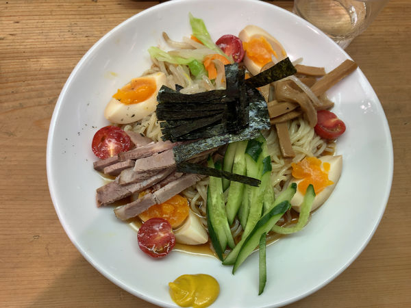 「ミニ冷し中華650円」@中野大勝軒の写真