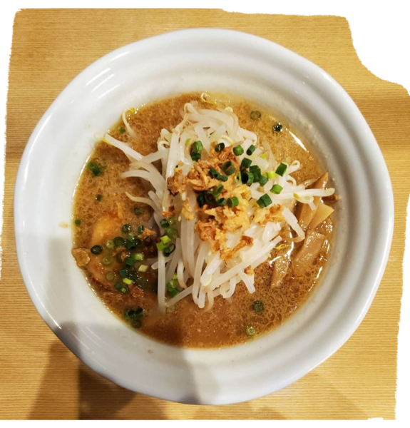 「にんにくやみつきらーめん」@らぁめん次元の写真