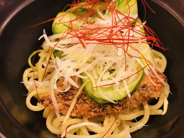 「鰻辛雷麺 350円 (税抜き)」@スシロー 北葛西店の写真