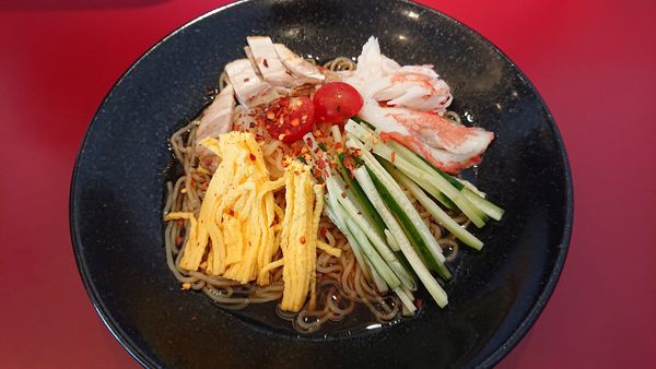 「（夏季限定）辛い！冷し中華　８５８円」@餃子の王将 三郷西インター店の写真