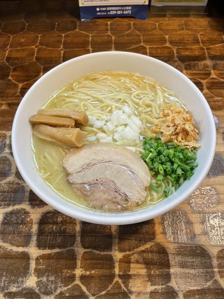 「濃厚鶏白湯そば 810円」@つけめん・らーめん活龍 下館店の写真