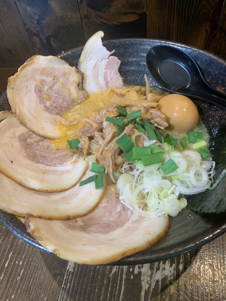 「男ラーメン(みそ)」@つるおか家 本店の写真