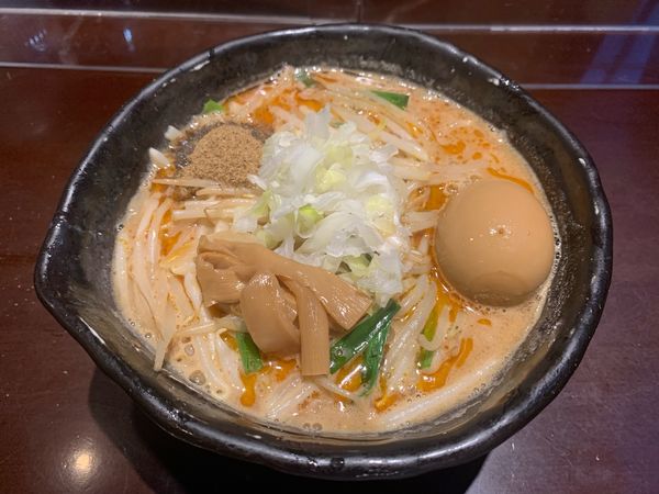 「ラーメン+味玉+リゾットセット ￥800+￥110+170」@麺や 蒼 AOIの写真