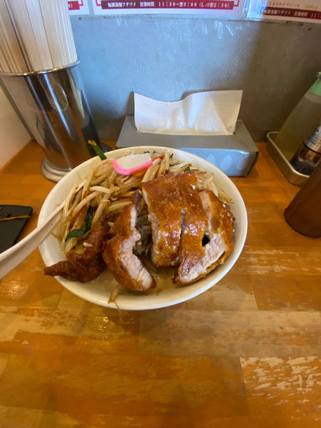 「排骨タンメン」@極濃湯麺 フタツメ 貝沢店の写真