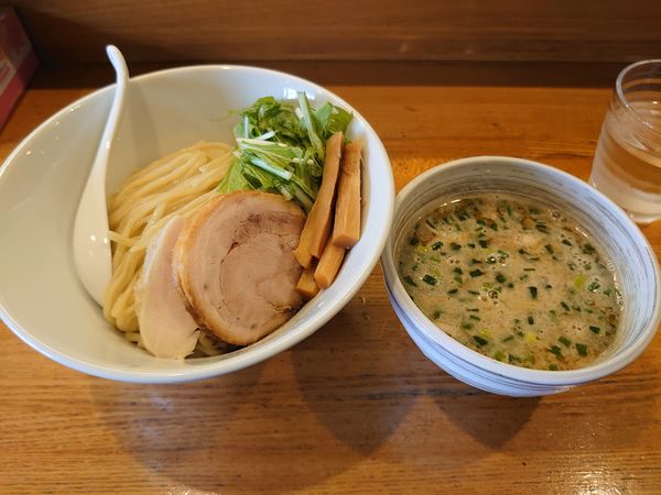 「鳥白湯つけ麺 大盛」@麺酒処 鳥志の写真