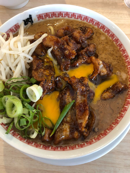 「肉汁麺レベル２」@肉汁麺ススム 秋葉原本店の写真