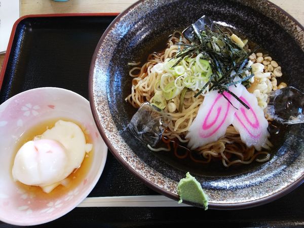 「【夏季限定】冷やしいわしめん　500円」@おおびらき温泉の写真
