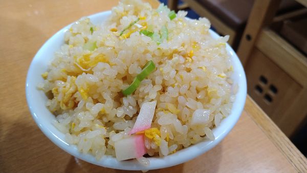 「サンマー麺＋半チャーハン」@玉泉亭 横浜ポルタ店の写真