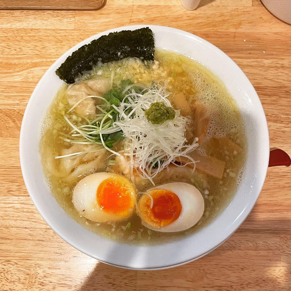 「特製とりそば」@らーめん天神下 大喜の写真