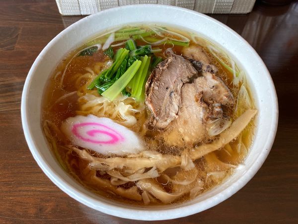 「佐野ラーメン ７５０円」@青竹手打ち麺家 翔稀の写真