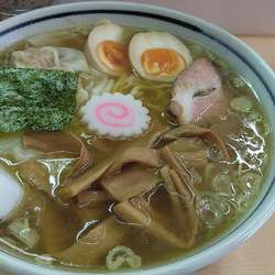 煮卵ワンタン麺 大盛