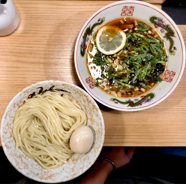 「★＜夏季限定＞檸檬つけそば(醤油)🍜¥930」@煮干そば 流。の写真