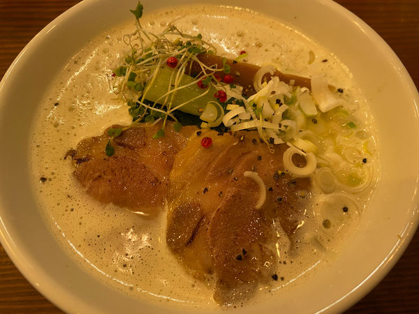 「鶏白湯 塩ラーメン」@中華そば だいどんでんの写真