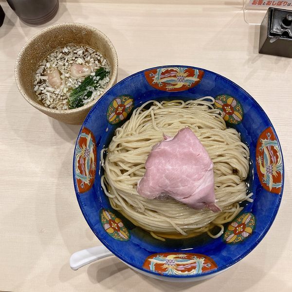 「あっさりつけめん＋肉わんたん３」@つけめん金龍の写真