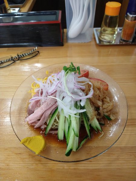 「冷し中華　900円」@中華そば こてつの写真