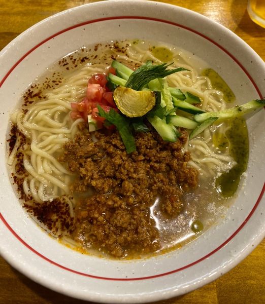 「【限定】塩の冷やし麺　８５０円」@麺屋 ぬまたの写真