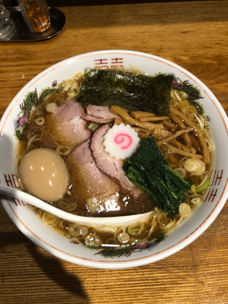 「生姜醤油ラーメン　味玉」@神保町 可以の写真