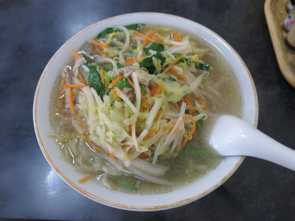 「タンメン：660円」@中華そば 福本屋の写真