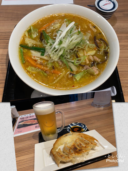 「味噌ラーメン 他」@けやき 新千歳空港店の写真